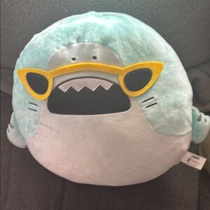Plush Shark Stuffed Animal with Sunglasses